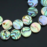 Natural Abalone Shell Beads for Jewelry Making 16inch