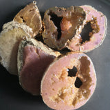 Natural Pink Quartz Druzy Pendant Necklace