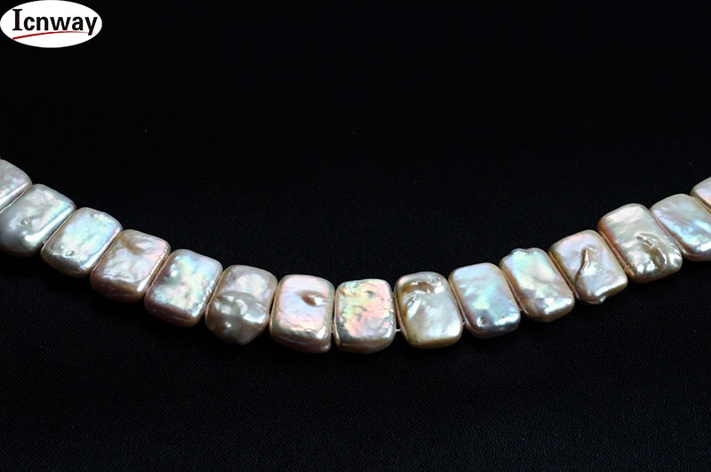 11*13mm Pink Freshwater Pearl 15inches DIY Jewelry Making
