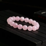 Powder Crystal Lady's Bracelet - Hand String Single Ring Crystal