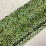 Natural Prehnite Beads for Bracelets 15'' DIY Spacer Trinket