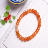 Natural Xinjiang Silk Bamboo Bracelet for Ladies