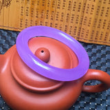 Natural Purple Jade Bangle for Women