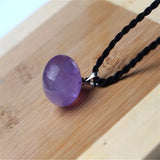 Natural Quartz Crystal Healing Stones Clear Crystal Ball Pendant
