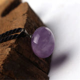 Natural Quartz Crystal Healing Stones Clear Crystal Ball Pendant