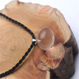 Natural Quartz Crystal Healing Stones Clear Crystal Ball Pendant