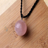 Natural Quartz Crystal Healing Stones Clear Crystal Ball Pendant