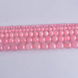 Natural Quartz Stone Pink Beads 4-12mm for Jewelry Making DIY