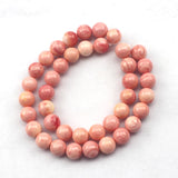 Red Tridacna Shell Beads Buddha Prayer Beads for DIY Jewelry 6/8/10mm