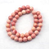 Red Tridacna Shell Beads Buddha Prayer Beads for DIY Jewelry 6/8/10mm
