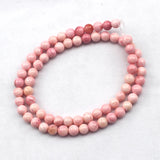 Red Tridacna Shell Beads Buddha Prayer Beads for DIY Jewelry 6/8/10mm