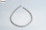 9-10mm Freshwater Pearl Pink Lavender Gray 15in DIY Set