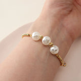 Round Cut Corner Goose Yellow Shell Beads DIY Loose Beads