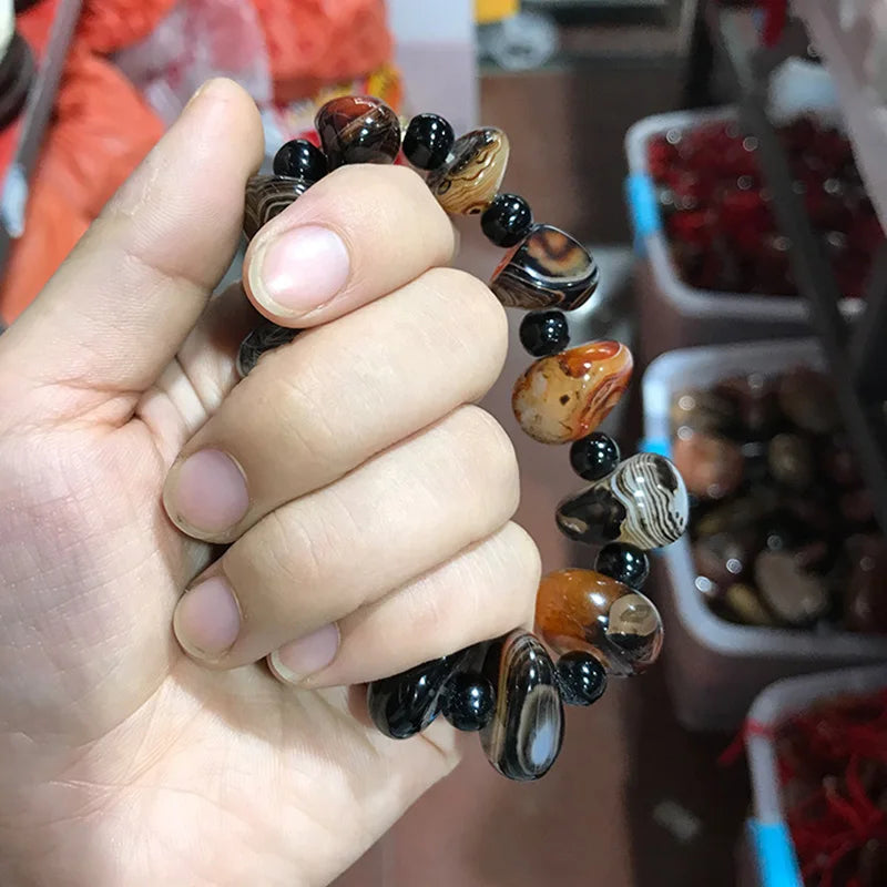 Sardonyx Conformal Beads Collection Bracelet Jewelry