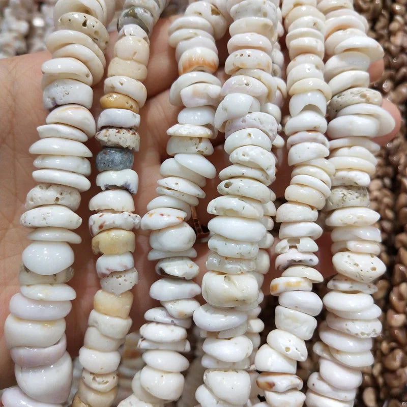 Natural Shell Beaded Irregular Shape Craft Shell Beads for DIY Jewelry Making