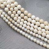 Round Mother Of Pearl Shell Beads for Jewelry Making DIY