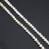 Mother of Pearl Pentacle Shell Beads for Jewelry Making