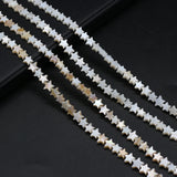 Mother of Pearl Pentacle Shape Shell Beads for Jewelry Making