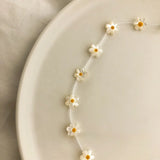 Natural Shell Daisy Beads for DIY Bracelet Necklace