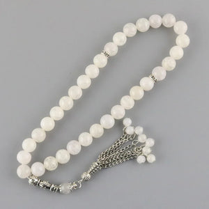 10mm Yellow Agate Beads 33 Rosary Islamic Muslim Tasbih Allah Bracelet