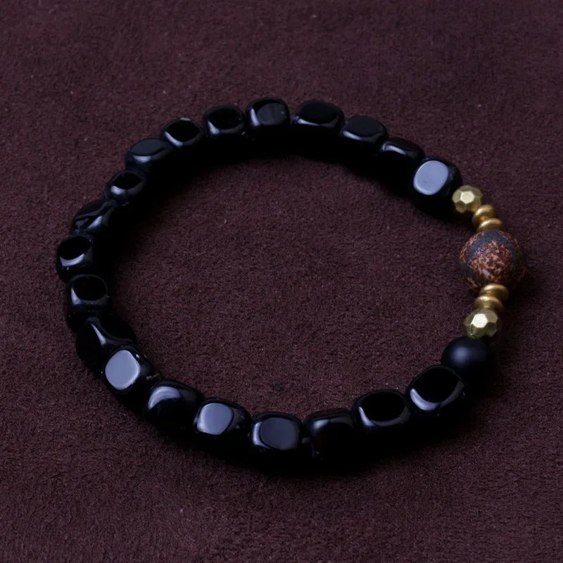 Natural Stone Bracelet for Yoga Meditation