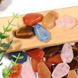 Natural Stone Opal Rose Quartz Tiger's Eye Cabochons for Jewelry