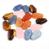 Natural Stone Opal Rose Quartz Tiger's Eye Cabochons for Jewelry