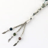 Indian Agate Islamic Rosary Bracelet 8*12mm Agate 33 Muslim Tasbih Allah