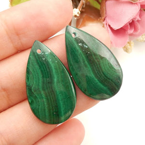 Malachite Woman Earrings Charms Natural Stone Jewelry Gift