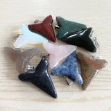 Shark Teeth Pendant for Jewelry Making 10pcs