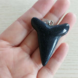 Shark Teeth Pendant for Jewelry Making 10pcs