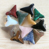 Shark Teeth Pendant for Jewelry Making 10pcs