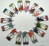 7 Chakra Reiki Healing Tree Pendant for Jewelry Making