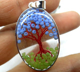 7 Chakra Reiki Healing Tree Pendant for Jewelry-making