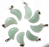 Natural Stone Quartz Crystal Turquoises Opal Pendant for DIY Jewelry Making