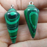 10PCS Natural Stone Quartz Crystal Turquoises Tiger Eye Aventurine Pendant