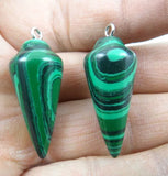 10PCS Natural Stone Quartz Crystal Turquoises Tiger Eye Aventurine Pendant