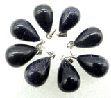Natural Stone Quartz Crystal Turquoises Pendant Jewelry Making Necklace