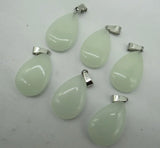 Natural Stone Quartz Crystal Tiger Eye Lapis Pendant for DIY Jewelry Making
