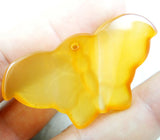 Natural Stone Butterfly Pendant for DIY Jewelry Making
