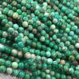6mm 10mm Turquoise Round Shape Loose Beads String for Jewelry Making