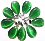 Teardrop Quartz Crystal Pendants for DIY Jewelry Making Necklace