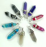 Natural Stone Pendants for DIY Jewelry Making Necklaces