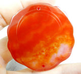 Natural Stone Turquoise Quartz Crystal Chalcedony Agates Pendant