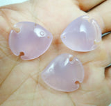 Natural Stone Turquoises Quartz Crystal Chalcedony Pendant