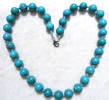 Round Turquoise Quartz Crystal Opal Pendant for DIY Jewelry Making