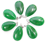 Turquoises Quartz Crystal Opal Water Droplets Pendants DIY Jewelry Making