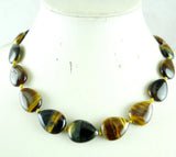 Natural Stone Water Droplets Pendant for DIY Jewelry Making Necklace