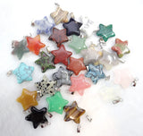 Natural Stone Pendant Set for DIY Jewelry Making - 50PCS