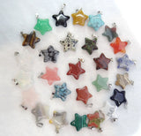 Natural Stone Pendant Set for DIY Jewelry Making - 50PCS